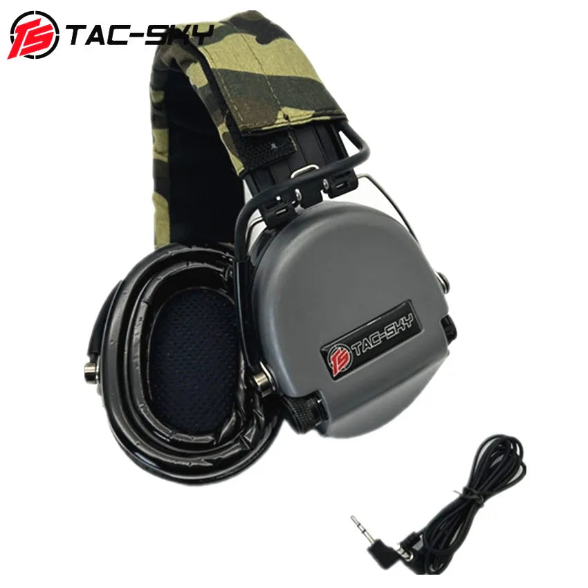 TAC-SKY Tactical for SORDIN Electronic Shooting Earmuffs Outdoor Hearing Protection Silicone Ear Cushions Sordin IPSC Ear Muffs