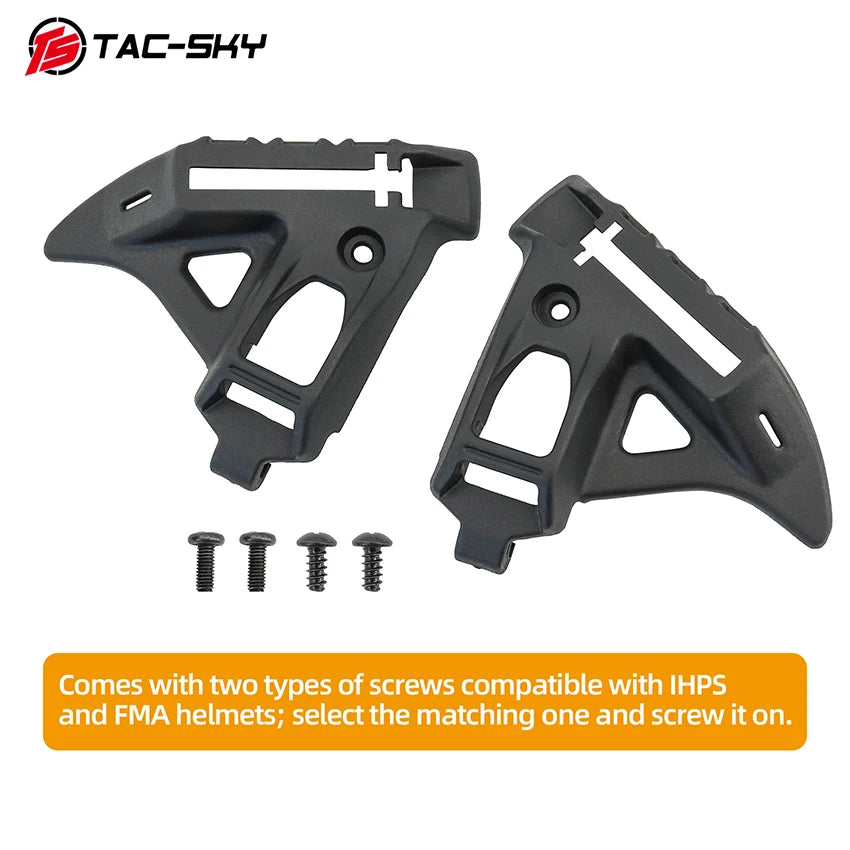 TAC-SKY Tactical Helmet Rail Adapter Side Rail Replacement Kit Compatible with IHPS/FMA  Airsoft Helmets