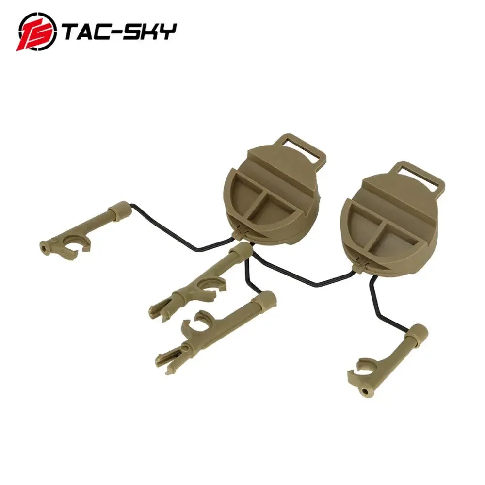 TAC-SKY Tactical Helmet for Fast Ops Core Helmet Rail Adapter Compatible with Comta I, II, III, IV, and XIP headsets