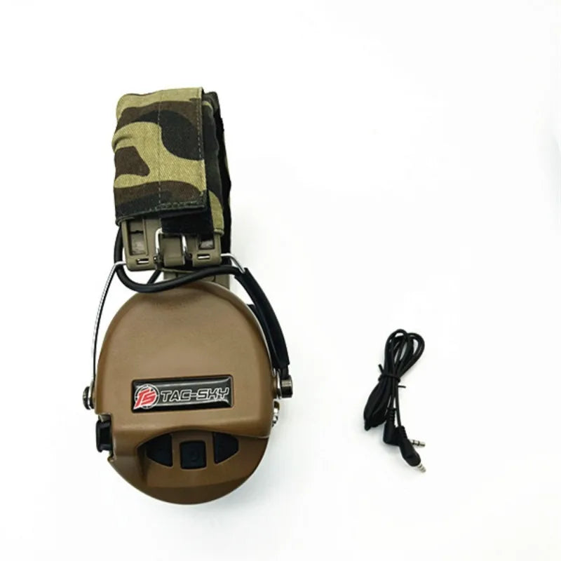 TAC-SKY Tactical for SORDIN Electronic Shooting Earmuffs Outdoor Hearing Protection Silicone Ear Cushions Sordin IPSC Ear Muffs