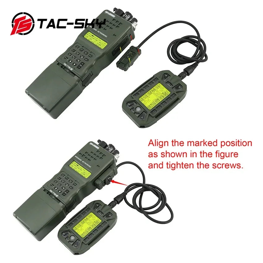 TAC-SKY Tactical Non-Functional Model PRC 152 KDU Adapter Tactical PRC Accessories