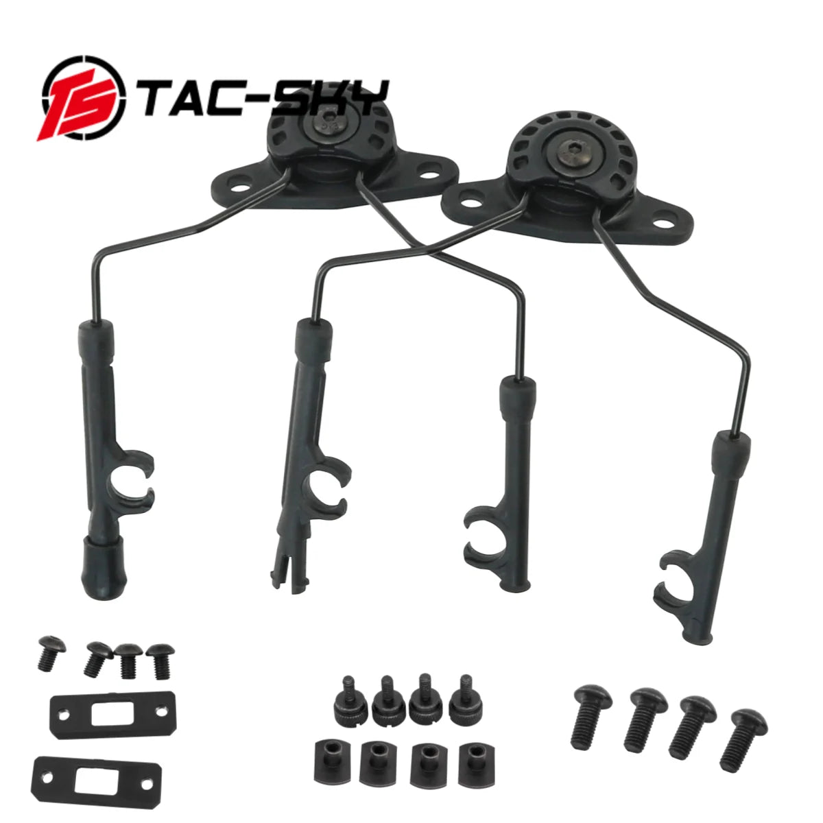 TAC-SKY Tactical Helmet Rail Adapter (ARC Rail / MLOK Rail / WENDY Rail) MARK 2.0 Bracket For COMTA Series Tactical Headsets