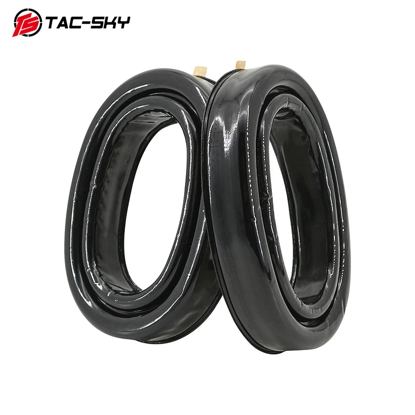 TAC-SKY Tactical New Adhesive Silicone Ear Pads, for AMP Shooting Headphones, Noise-Isolating and Sweat-Resistant