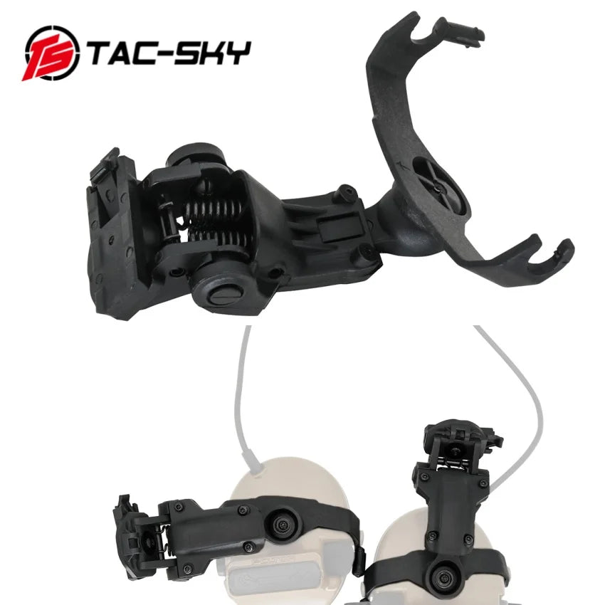 TAC-SKY Team Wendy Helmet Rail Adapter Compatible with Tactical COMA II and III Headsets