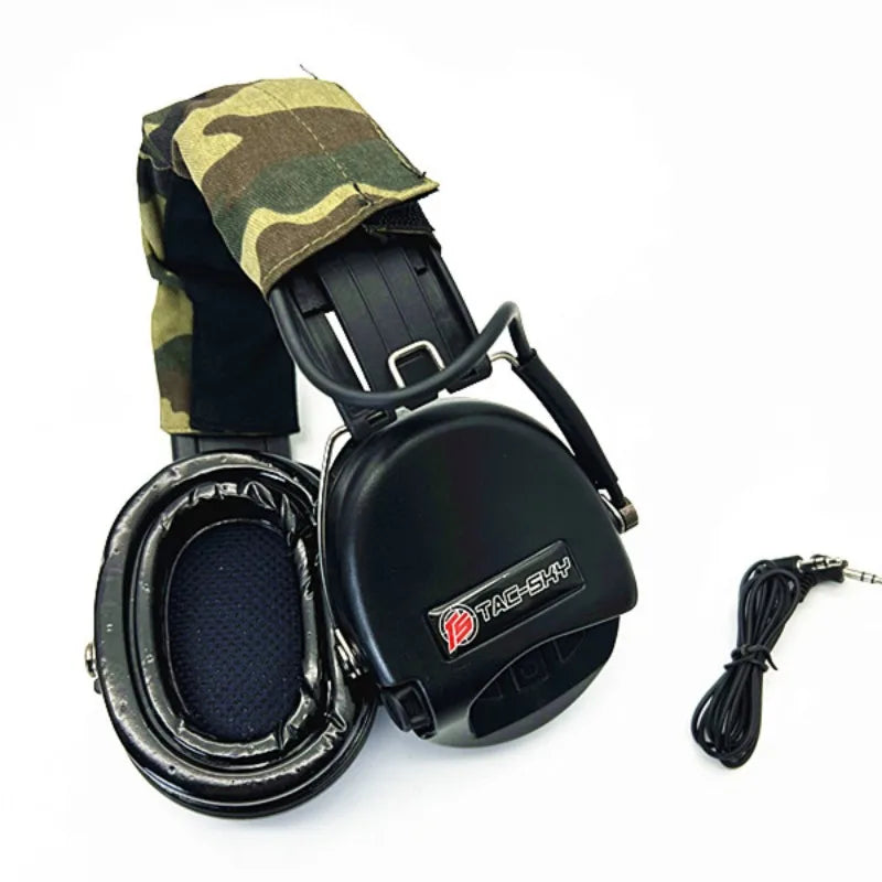 TAC-SKY Tactical for SORDIN Electronic Shooting Earmuffs Outdoor Hearing Protection Silicone Ear Cushions Sordin IPSC Ear Muffs