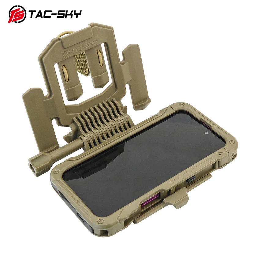 TS TAC-SKY Tactical Phone Mount Plate is designed exclusively for the iPhone 16 Pro Max model drop-resistant and durable