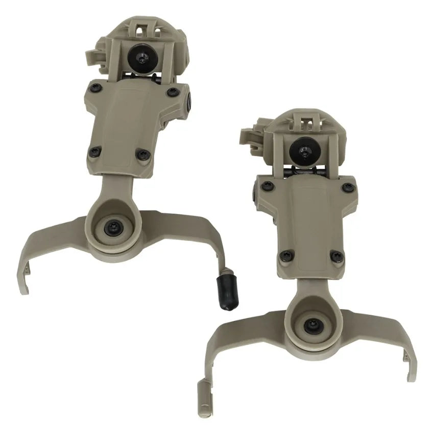 TAC-SKY Tactical Helmet ARC Rail Adapter Mounting , Compatible with COMTA II / III Headsets for Airsoft