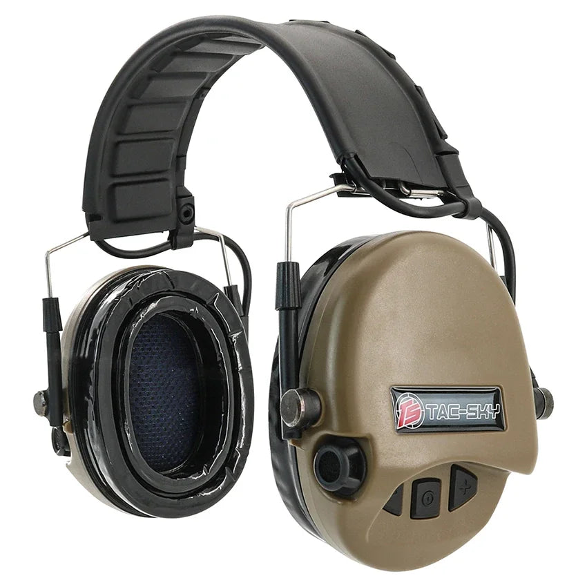 TAC-SKY Tactical Electronic Ear Muffs for Shooting Hearing Protection Noise Reduction, and Sound Capture