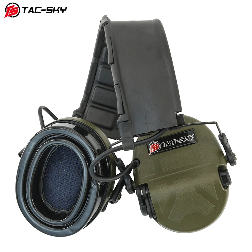 TAC-SKY Tactical Electronic Shooting Ear Muffs for SORDI Ultra IPSC Foldable Hearing Protection Headset