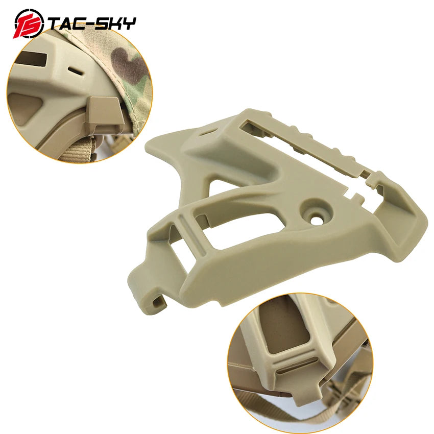 TAC-SKY Tactical Helmet Rail Adapter Side Rail Replacement Kit Compatible with IHPS/FMA  Airsoft Helmets