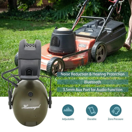TAC-SKY Tactical Electronic Hearing Protector Headphone, Hearing Protection with Bluetooth 100 Ideal for Noise Occasions