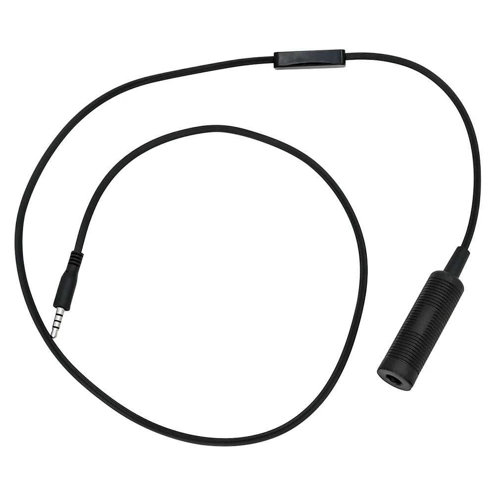 TAC-SKY Tactical Headset Mobile PTT Accessory: 3.5mm Mobile Jack (Suitable for MP3 music adapters for  Apple 15/16/17, Samsung, HTC, etc.)