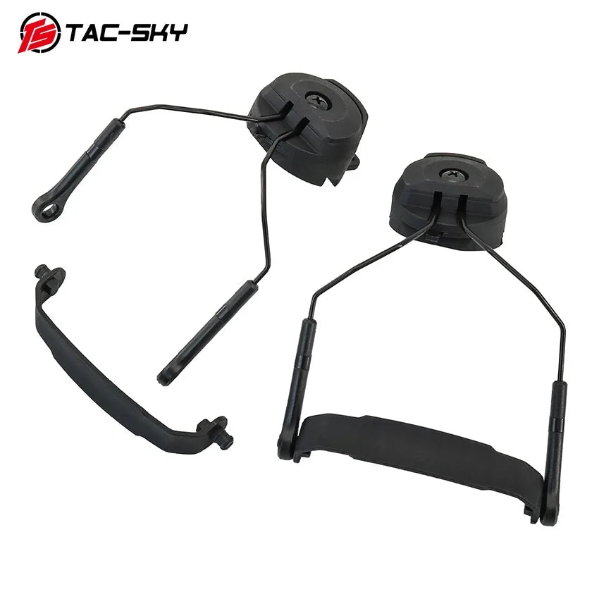 TAC-SKY Tactical Headset Mount Designed for ARC-rail Helmets Compatible with AMP Tactical Headsets