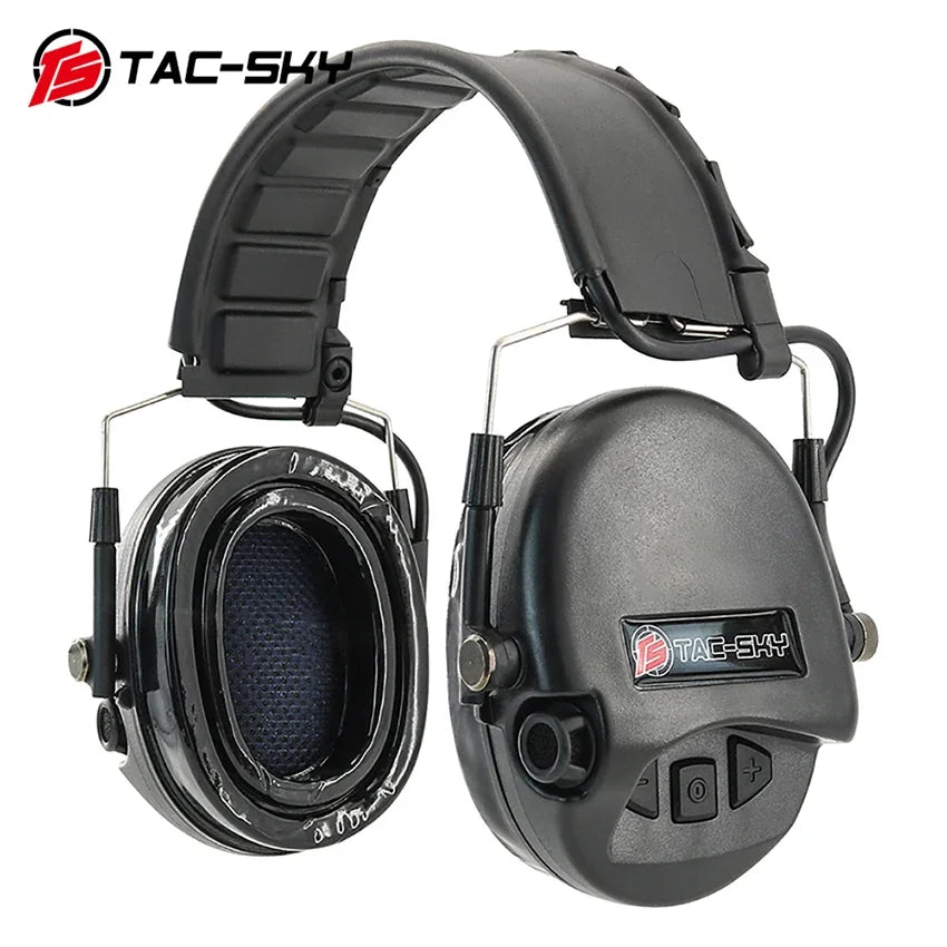 TAC-SKY Tactical Electronic Ear Muffs for Shooting Hearing Protection Noise Reduction, and Sound Capture