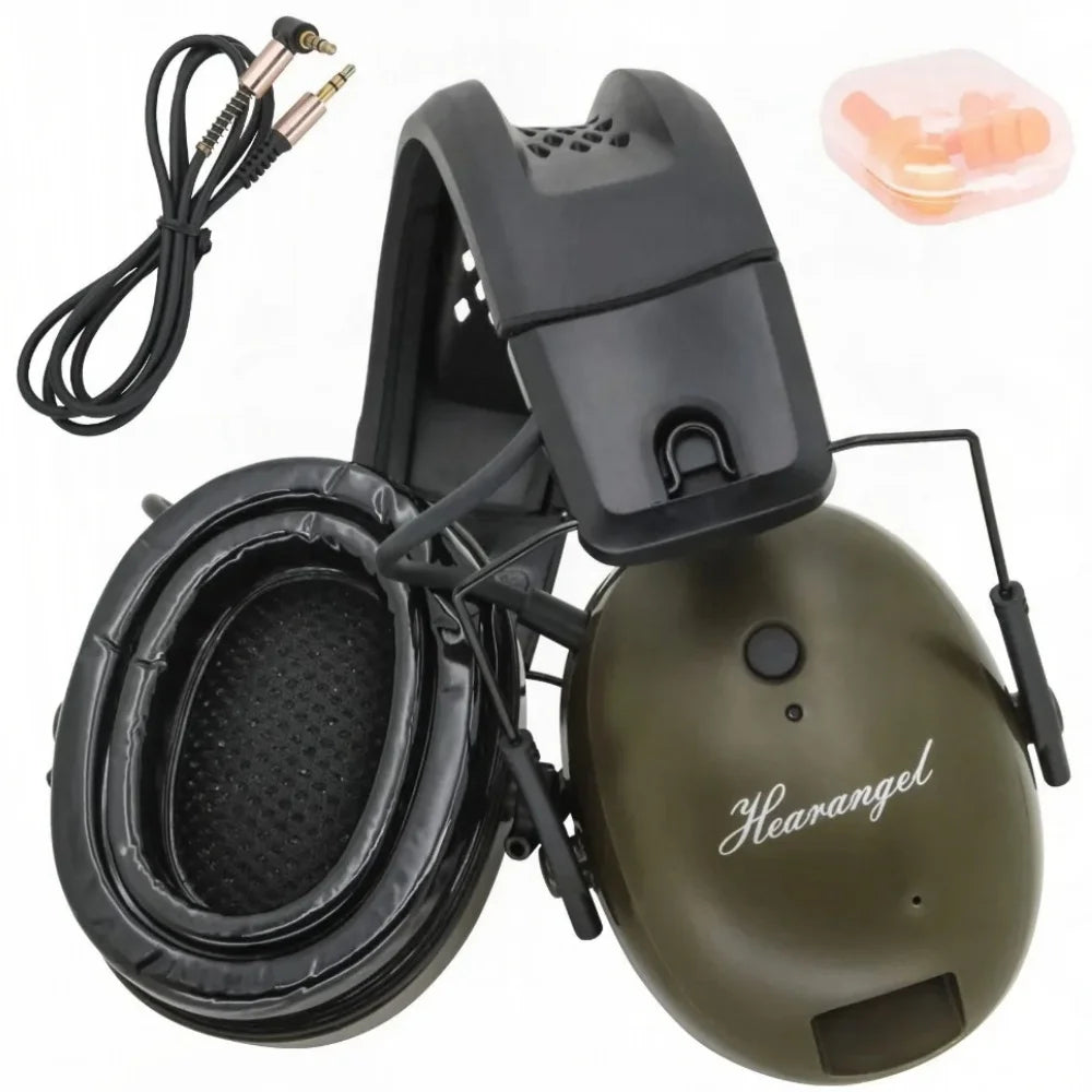 TAC-SKY  Tactical Electronic Hearing Protector Headphone, Hearing Protection with Bluetooth 100 Ideal for Noise Occasions