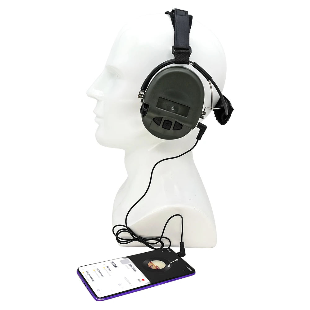 Tactical for TCILIBERATOR II IPSC Headset Noise-Canceling Hearing Protection Model for Airgun Sports