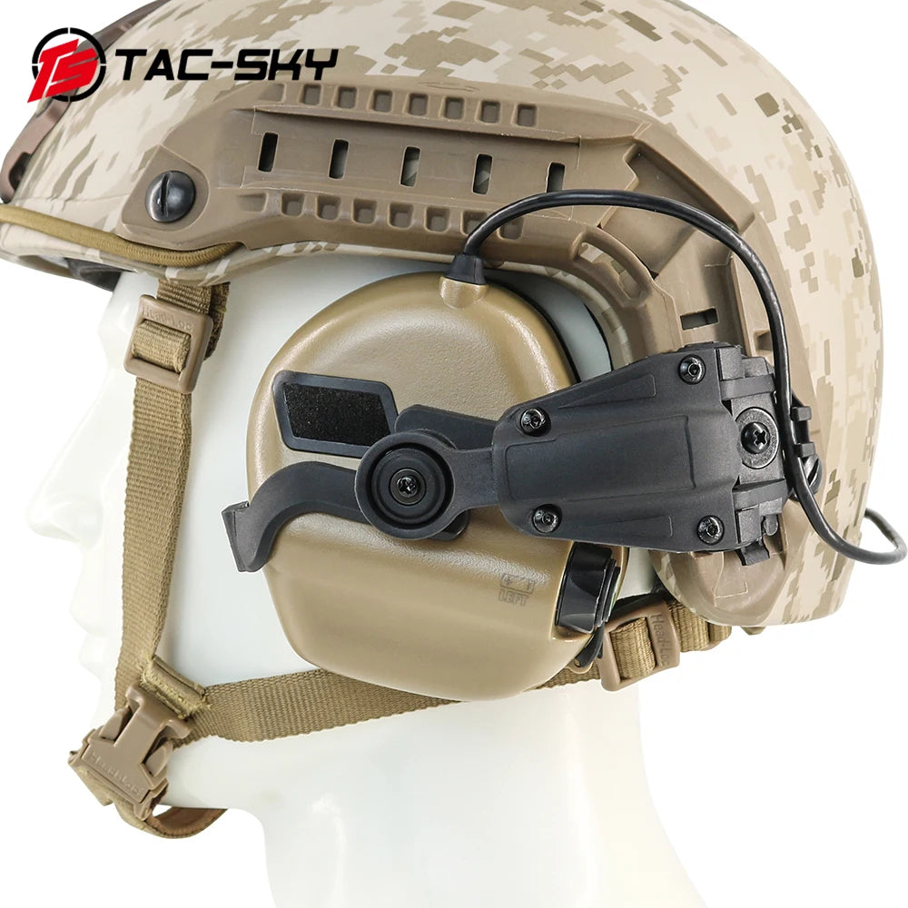 TAC-SKY Tactical Helmet Accessories for ARC/WENDY /MLOK Rail Adapter for EARMOR M31-MOD3 / M31H-MOD3 Civilian Headset