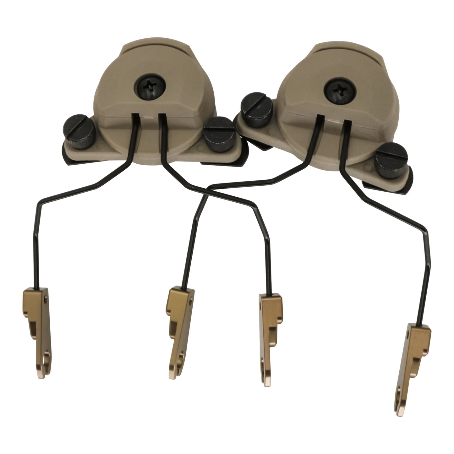 TAC-SKY Tactical Headset Mount Adapter Compatible with SORDIN Headphones for Use with WENDY 2.0 Rail Helmets