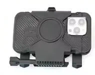 TAC-SKY Tactical MOLLE Vest Phone Mount Compatible with iPhone 16 Pro Max  for tactical navigation and hunting