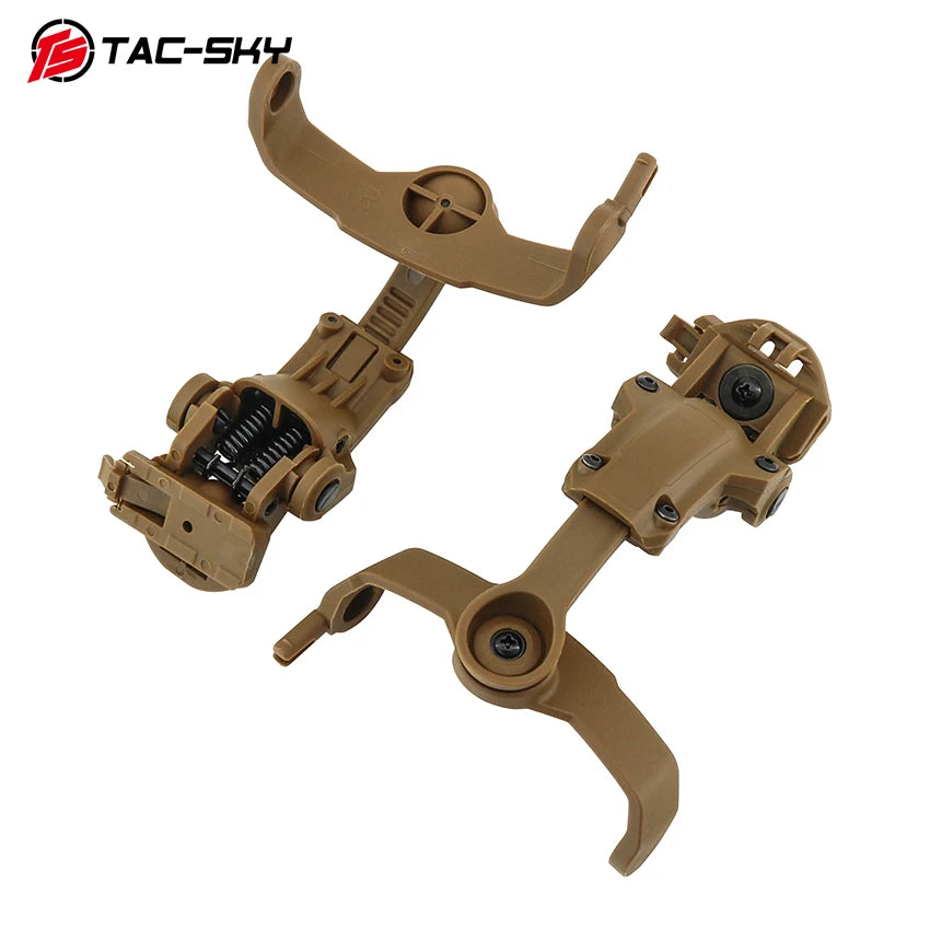 TAC-SKY Tactical Helmet ARC Rail Adapter Mounting , Compatible with COMTA II / III Headsets for Airsoft