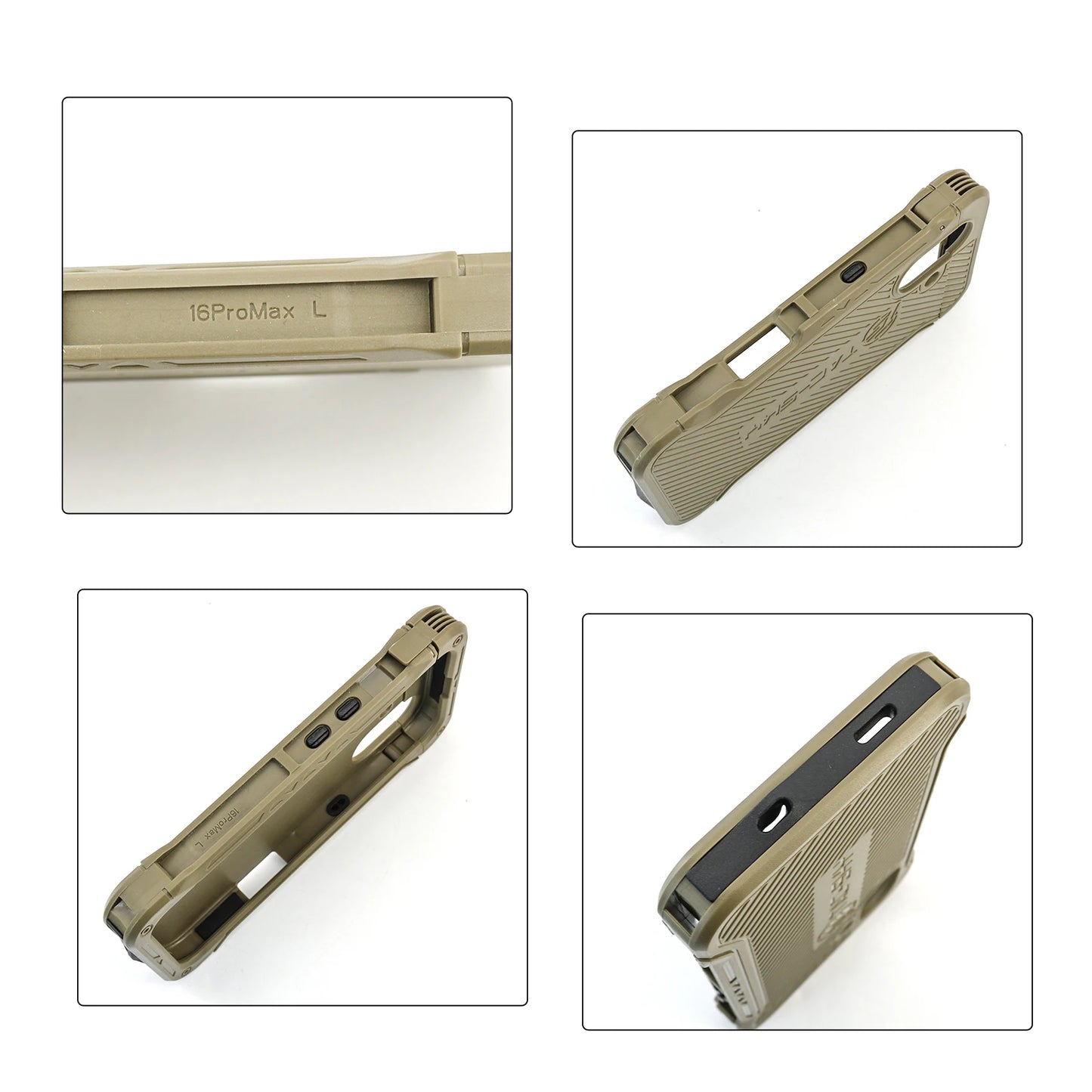 TS TAC-SKY Tactical Phone Mount Plate is designed exclusively for the iPhone 16 Pro Max model drop-resistant and durable