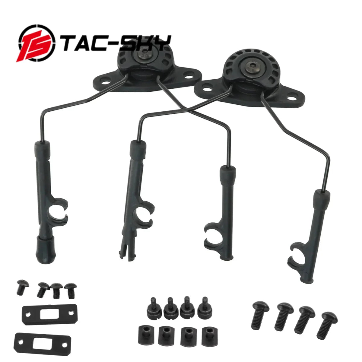 TAC-SKY Tactical Helmet Rail Adapter (ARC Rail / MLOK Rail / WENDY Rail) MARK 2.0 Bracket For COMTA Series Tactical Headsets