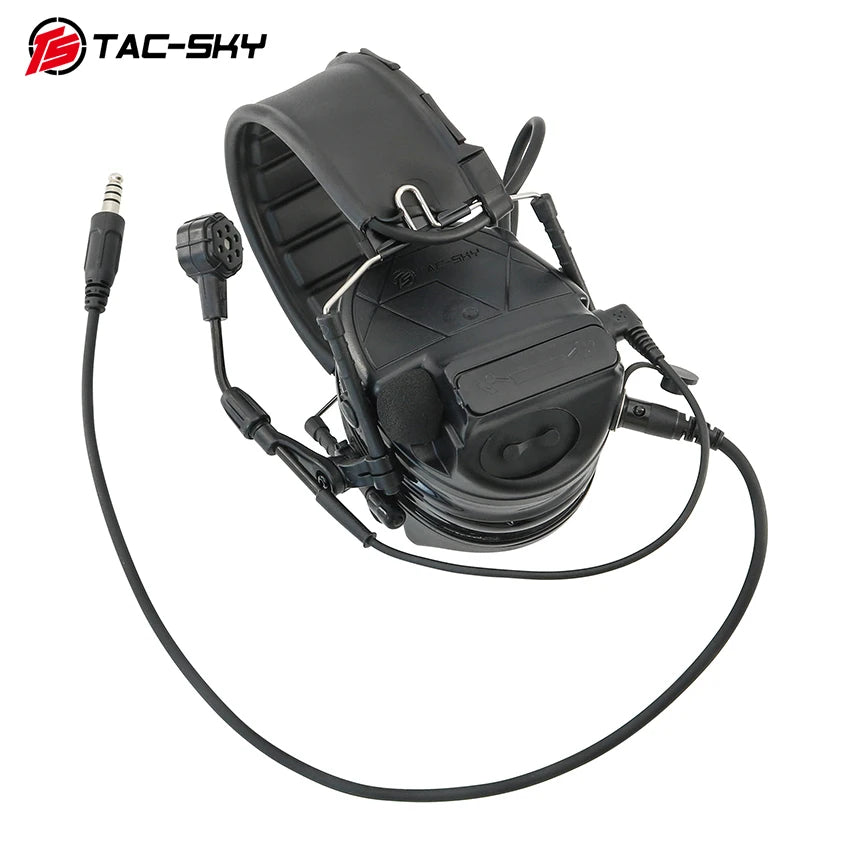TAC-SKY Tactical for C5 PRO 2.0 Headphones with Detachable Headband, Ideal for Hunting and Shooting