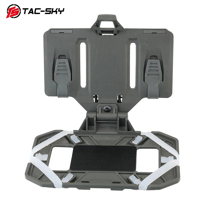 TAC-SKY Tactical Vest Attachment Mobile Phone Holder MOLLE Folding Navigation Board Suitable for Hunting CS Shooting
