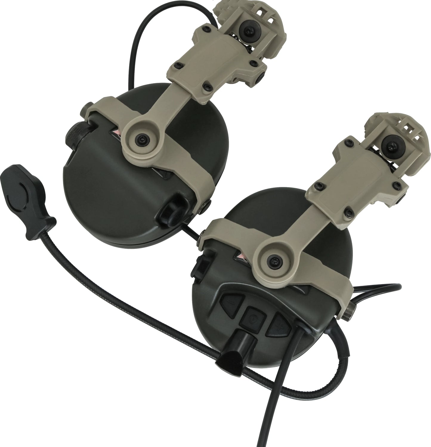 TAC-SKY Tactical WENDY Helmet Rail Adapter for MSA Sordin Headset For WENDY 2.0 3.0 Series Track Helmet