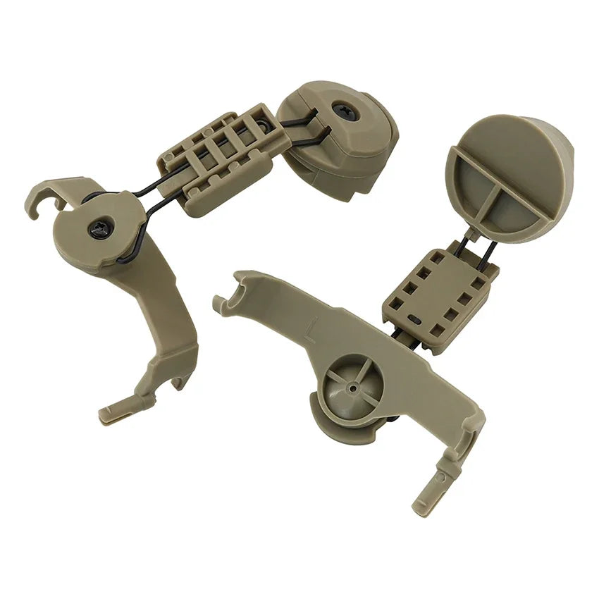 TAC-SKY Tactical ARC Helmet Rail Adapter compatible with COMTA II III and XPI hunting and shooting headsets