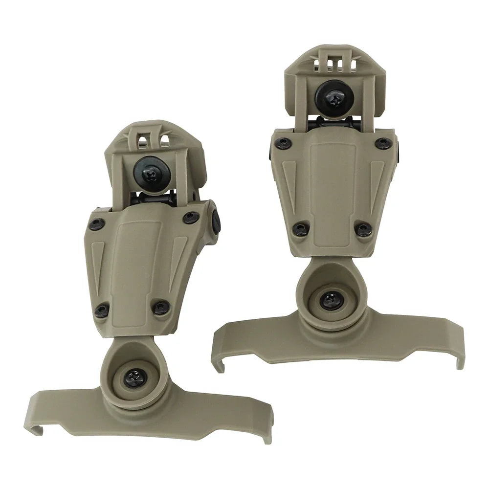 TAC-SKY Tactical Headset Accessory Helmet for M-LOK Rail Compatible with Walker's Razor Slim Electronic Shooting Ear Muffs
