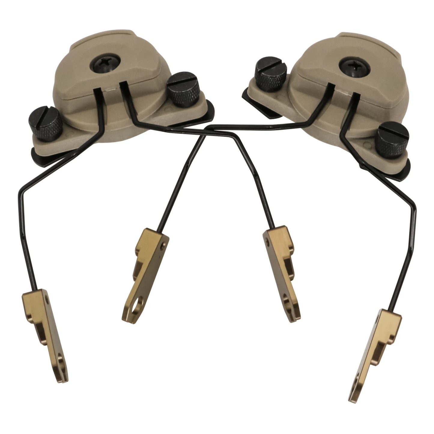 TAC-SKY Tactical Headset Mount Adapter Compatible with SORDIN Headphones for Use with WENDY 2.0 Rail Helmets