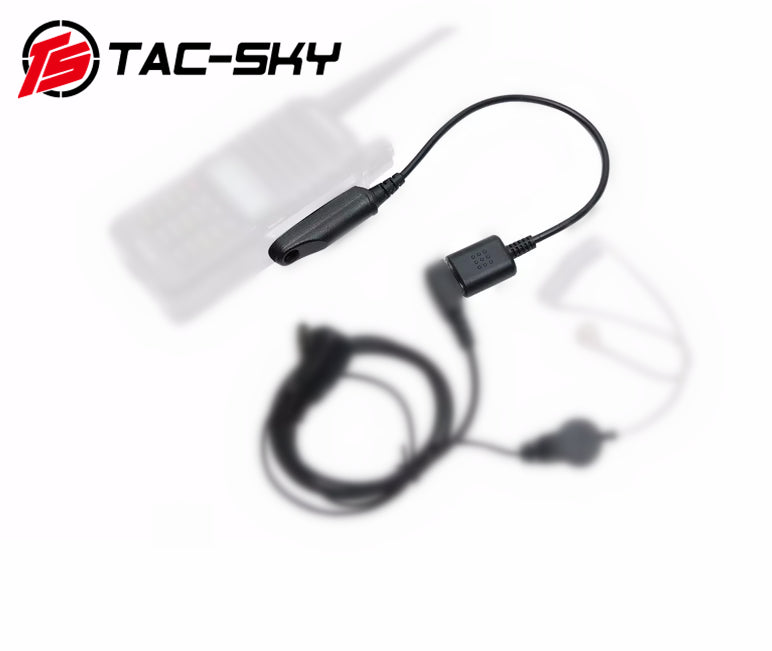 TS TAC-SKY Intercom Adapter Baofen BF-A58 BF9700 UV9R UV-XR to Kenwoo 2 Pin Plug