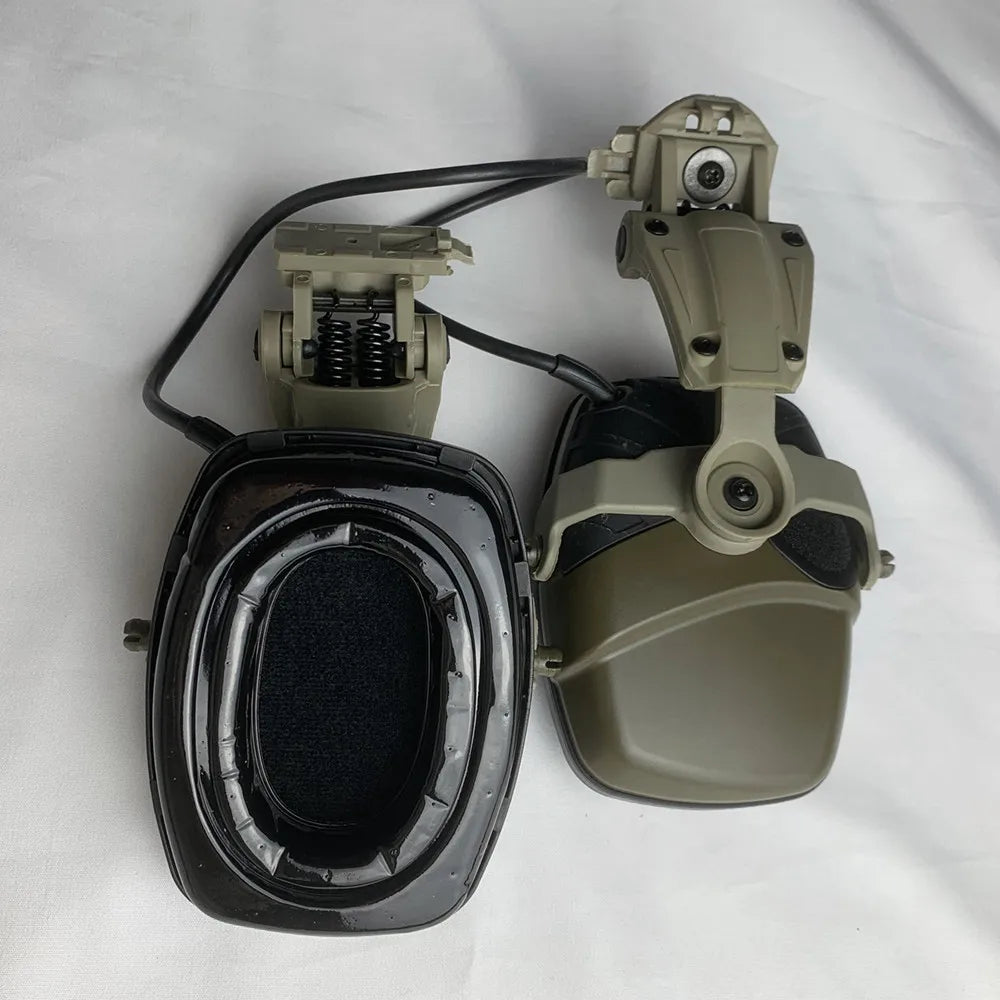TAC-SKY Noise-Canceling Electronic Shooting Sports Headphones with Tactical Helmet ARC Adapter for Airsoft