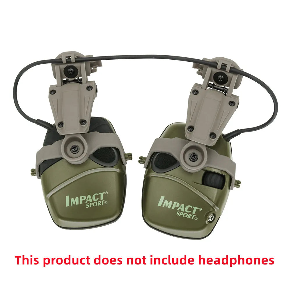 TAC-SKY Tactical Helmet ARC Rail Adapter ARC OPS-CORE  for Howard Leight Impact Sport Airsoft Shooting Headset