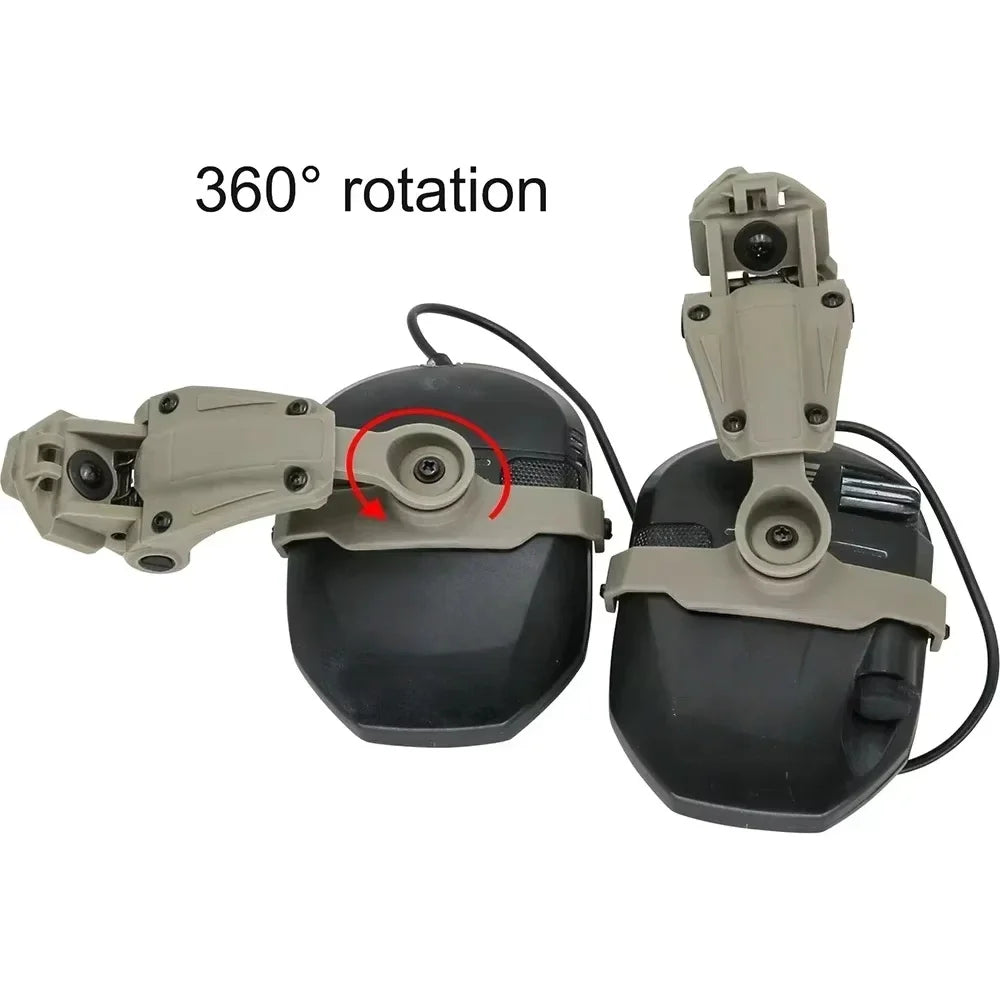 Tactical Headset ARC Rail Headset Mounting Accessories—for  Walker's Razor Slim Electronic Hearing Protection Shooting Headset