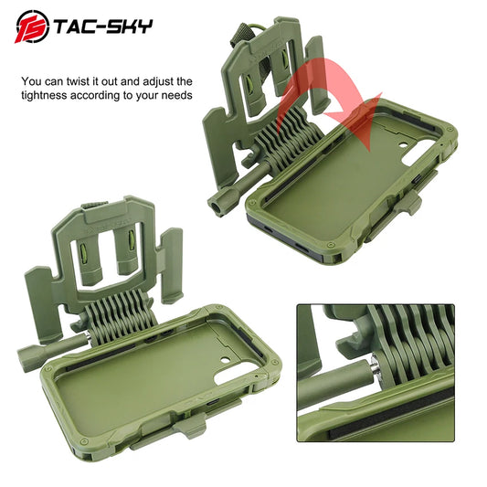 TS TAC-SKY Tactical Adapter  Phone Mount or Phone Case Only Compatible with Iphone 16 Plus
