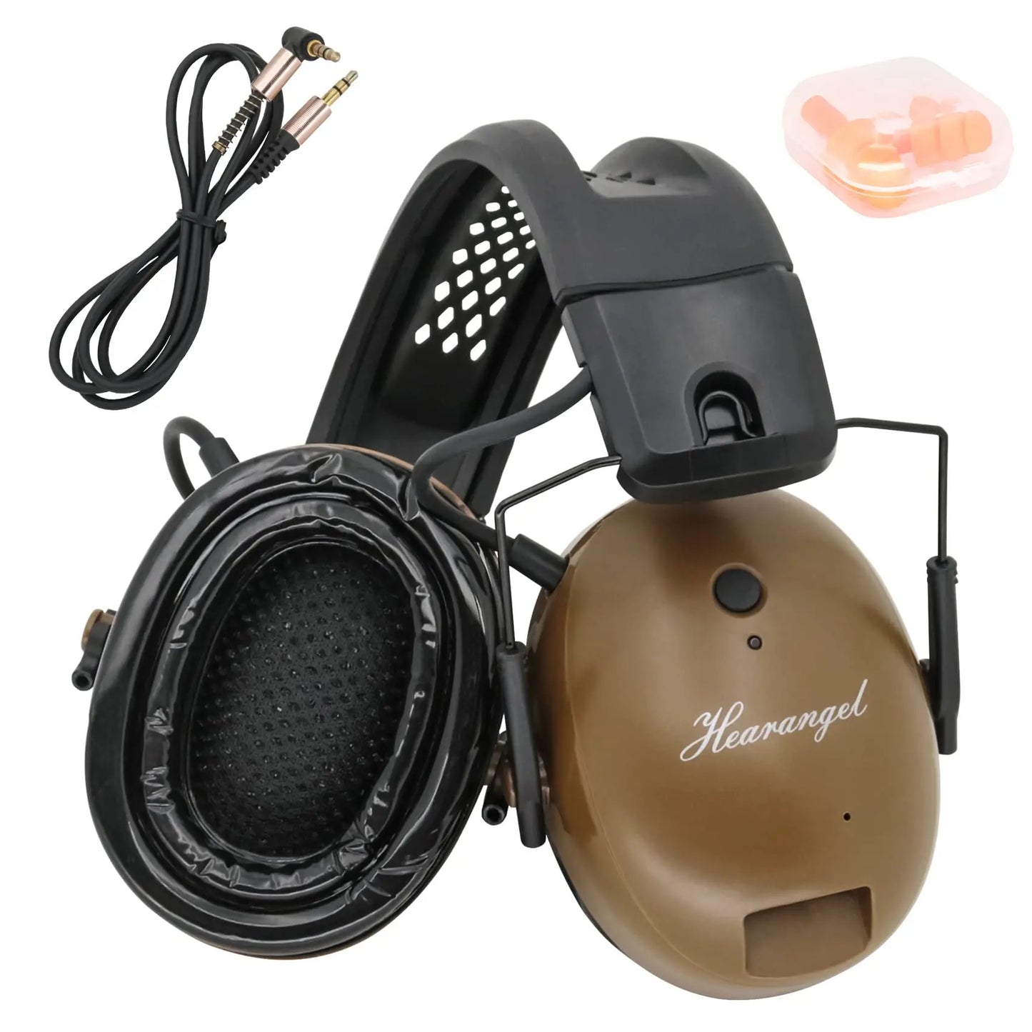 TAC-SKY  Tactical Electronic Hearing Protector Headphone, Hearing Protection with Bluetooth 100 Ideal for Noise Occasions
