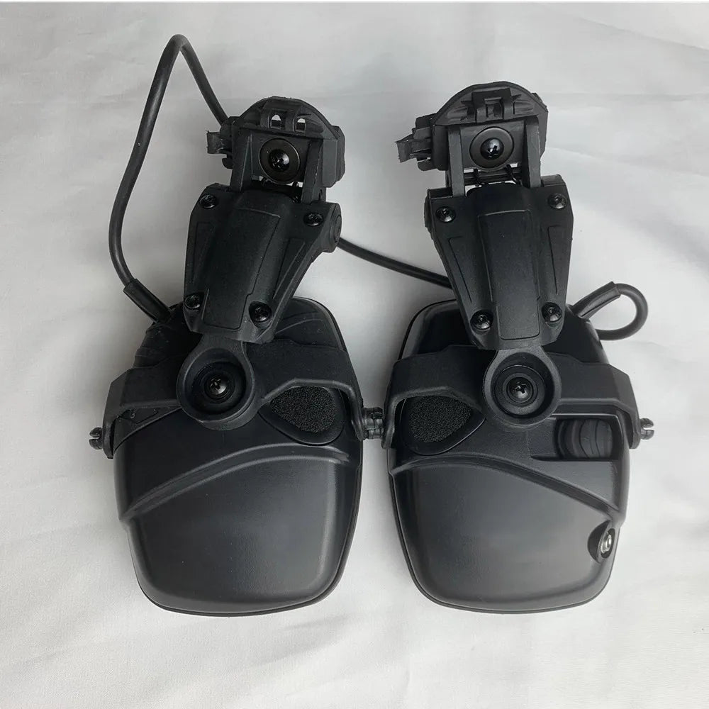 TAC-SKY Noise-Canceling Electronic Shooting Sports Headphones with Tactical Helmet ARC Adapter for Airsoft