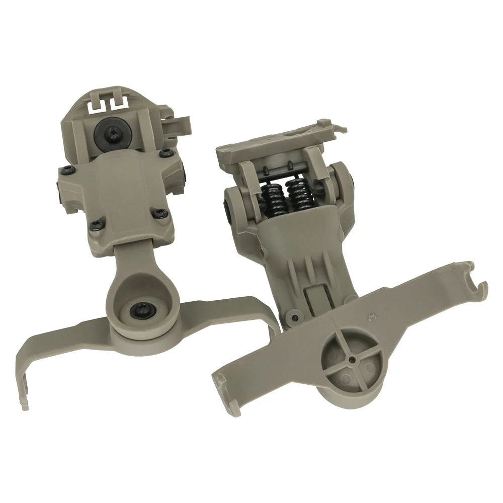 Tactical Helmet ARC Rail Adapter for MSASORDIN Mount, for hearing protection earmuffs for hunting  shooting