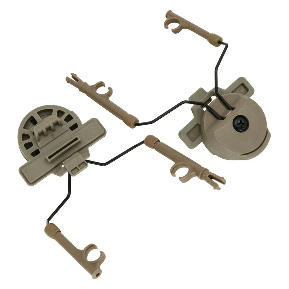Tactical for Wendy 3.0 Helmet Rail-Mounted Headset Mount Compatible with COMTA I, II, and III Shooting Headsets