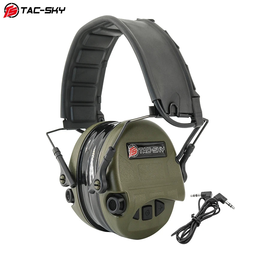 TAC-SKY Tactical Electronic Shooting Ear Muffs for SORDI Ultra IPSC Foldable Hearing Protection Headset