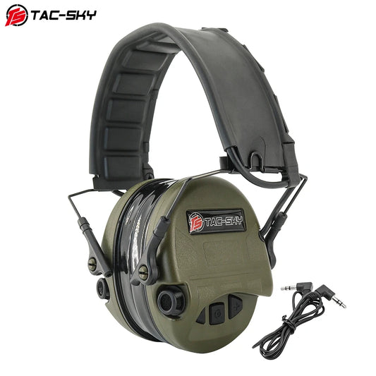 TAC-SKY Tactical Electronic Shooting Ear Muffs for SORDI Ultra IPSC Foldable Hearing Protection Headset