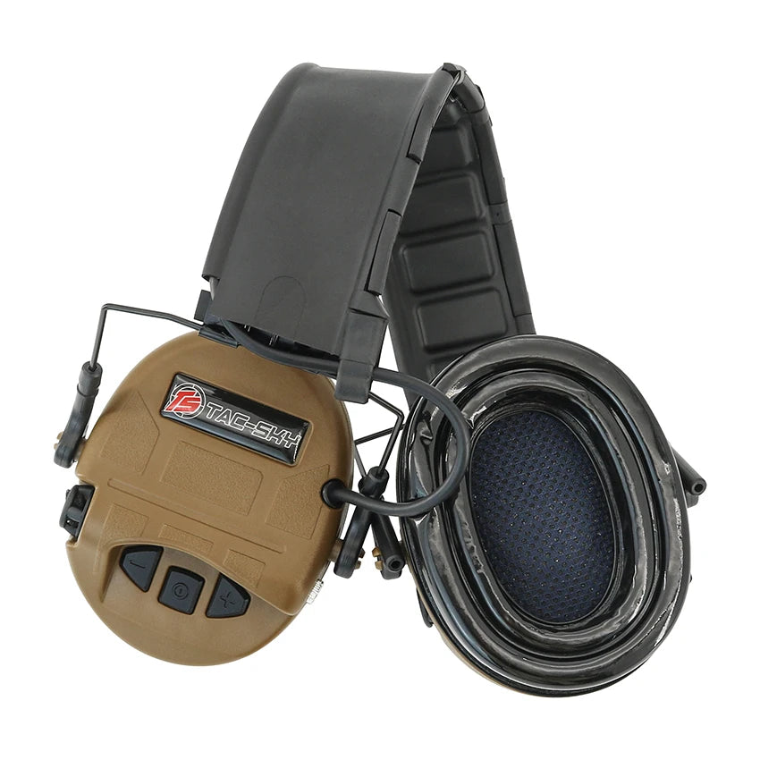 TAC-SKY Tactical Electronic Shooting Ear Muffs for SORDI Ultra IPSC Foldable Hearing Protection Headset