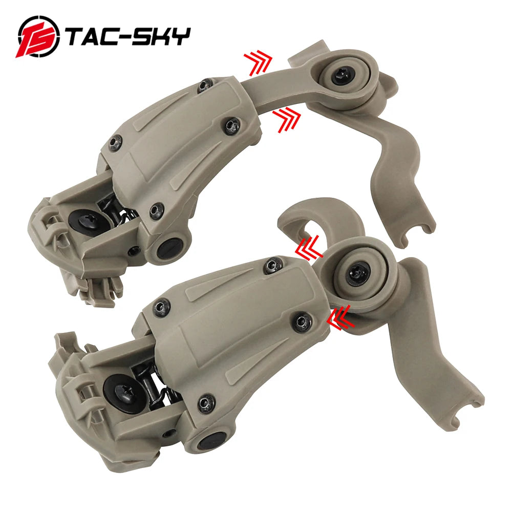 TAC-SKY Tactical Helmet Accessories for ARC/WENDY /MLOK Rail Adapter for EARMOR M31-MOD3 / M31H-MOD3 Civilian Headset