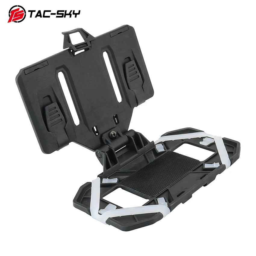 TAC-SKY Tactical Vest Attachment Mobile Phone Holder MOLLE Folding Navigation Board Suitable for Hunting CS Shooting