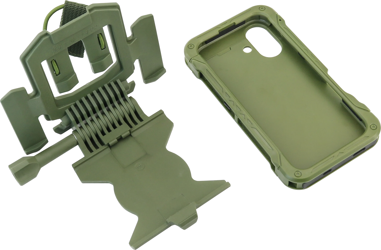 TAC-SKY Tactical Phone Case for Outdoor Shooting Scenarios for IPhone 17 Includes A Phone Mount for MOLLE Vest System.