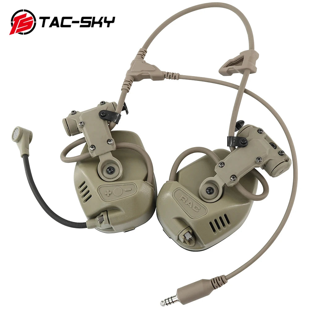 TS TAC-SKY Tactical Helmet Rail Adapter Compatible With RAC Headset and With Helmets Wendy 2.0 3.0 Rail
