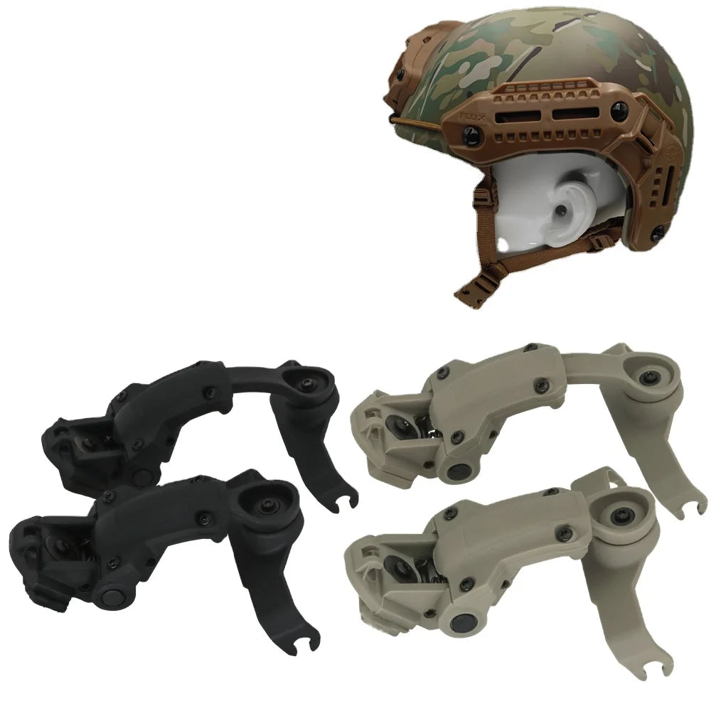 TAC-SKY Tactical Helmet Rail Adapter Mlok Mount Compatible With SORDIN HEADSET  Airsoft Shooting