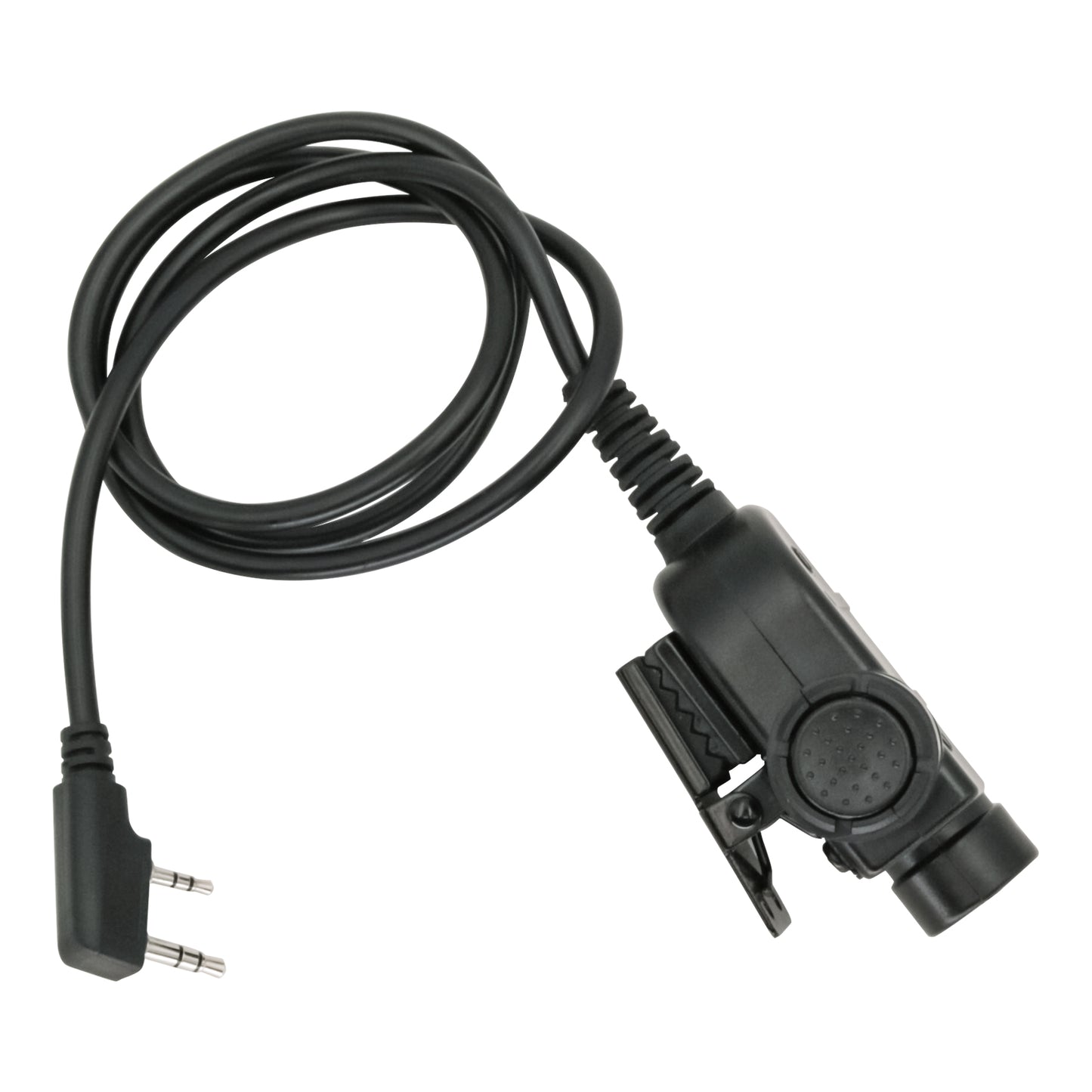 TAC-SKY U94 PTT kenwood 2pin,Push to Talk for Baofen UV5R etc. for Airsoft Tactical Headset